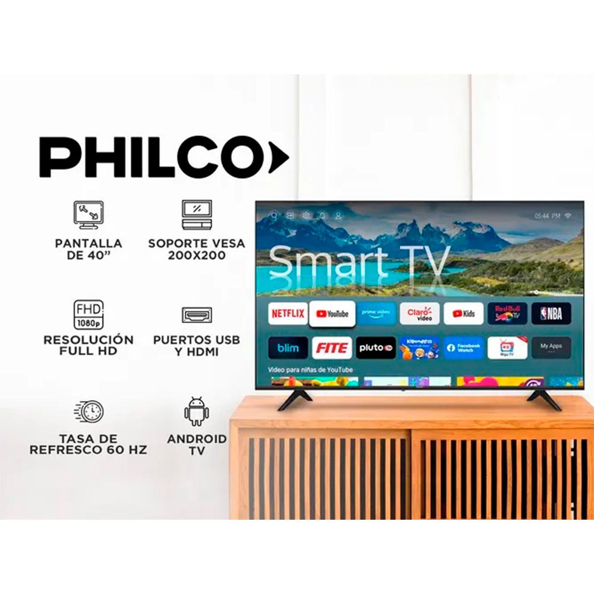 Smart Tv Full HD 40'' Led Philco Pld40fs23ch Android